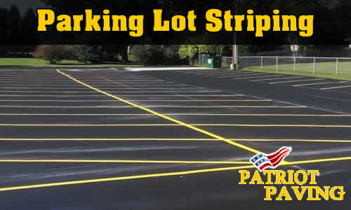 Enhance Safety and Order with Professional Parking Lot Striping by Patriot Paving